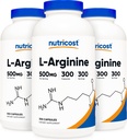 Nutricost L- Arginine 500mg, 300 Capsules (3 Botol)