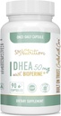 DHEA 50mg 124; Dukung Hormone Balance and Energy: 1243-Month Supply 124; Anger Aging Suplement for Women and Men 124; Gluten- Free, Vegetarian, Non- GMO, Third- Party Tested 124; 90 Capsules Per Botol