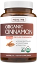 Pil Ceylon Organik USDA - Pendukung Potency Ceylon Tinggi dengan 1000mg per Serving untuk Dukungan Antioksidant Tubuh Penuh - Vegan Non-GMO cGMP Dibuat & Lab Diverifikasi (Persediaan Bulan Penuh)