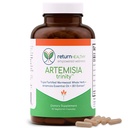 Artemisia Trinity 124; Cleansing for Adules with Wormwood Herb & Artemishaminin 30: 1 Ekstraksi 124; Resistance & Digetical Supports 124; Herbal Suplemen 124; Pure, Plant-Based, 90 Caps