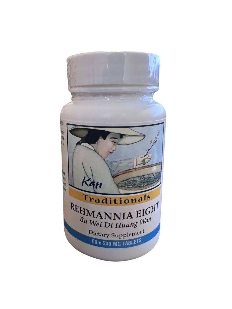 Kan Traditional Rehmannia delapan - Ba Wei Di Huang Wan - 60 tablet