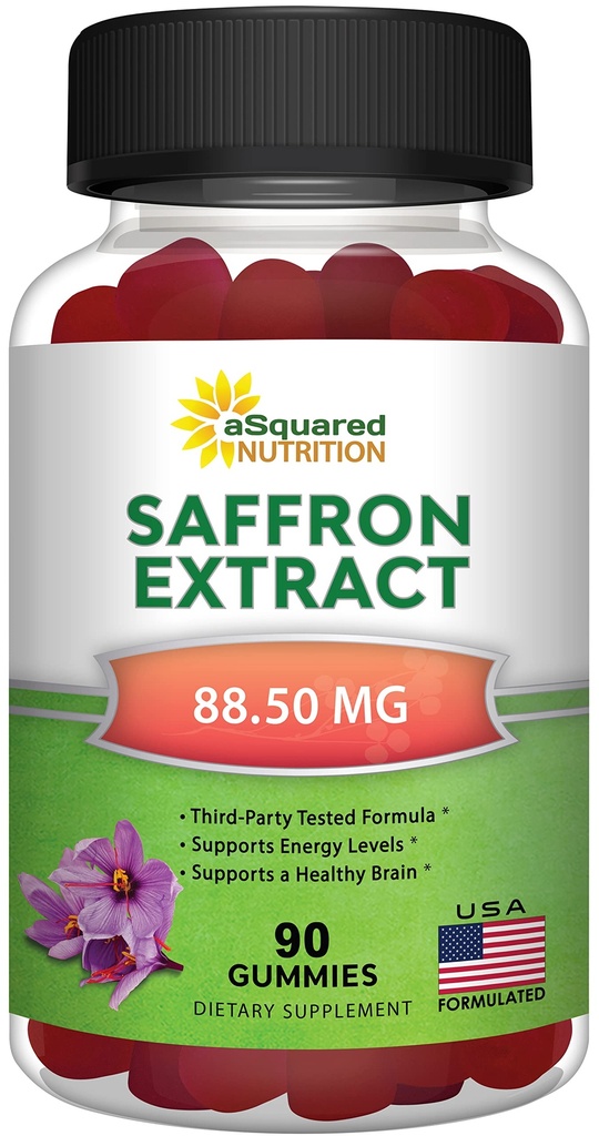 Suplemen Extract Saffron - Suplemen Safron Extract - Suplemen Gummy Murni ke Kapsul, Pil, Powder & Tea