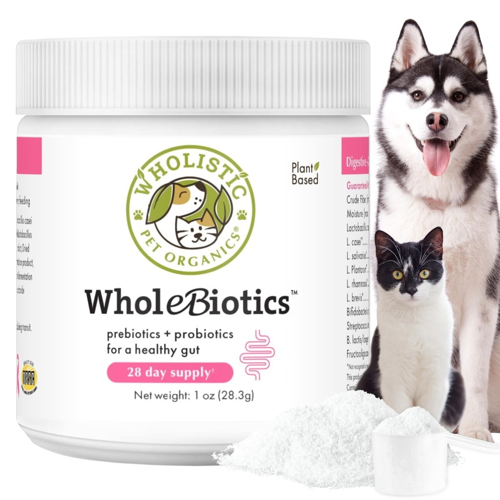 WholeBiotics Pet WholeBiotics WholeBiotic Whoolec - Daily Dog Programs for Digetical Health Support