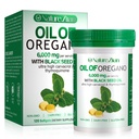 Minyak Oregano Softgel - Minyak organik Oregano dengan Benih Hitam - 2 dalam 1, 120 Count
