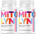 (2 Pack) Mitolyn Capsules - Mitolyn, Mitolyn Advanced Formula Pil, Mitolyn Suplemen, Mitolyn Lyn, Mitolyn Pill, 120 Capsules selama 2 bulan