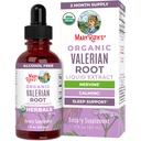 MaryRuth Organics Organic Root Liquid Akar Valerian Drops: 124; 2 Bulan Supply 124; Gula Bebas 124; USDA Root Organik Drops; Dukung Tidur 124;