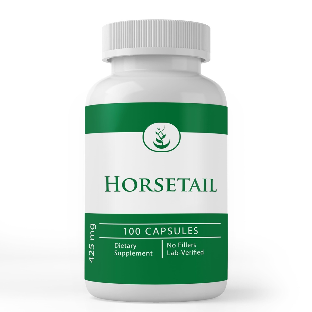 Murni Ingrediens Horsetail (100 Kapsul) Selalu Murni, Tidak Ada Addensitas atau Pengisi, Lab Verifikasi