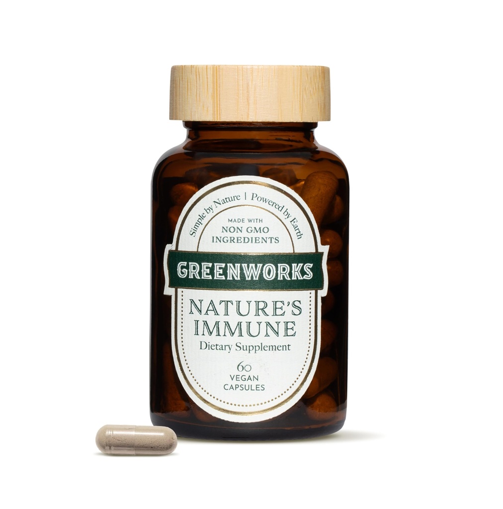 Greenworks Nature 's Immune - Vegan, Non- GMO, Gluten- Free - 30 Servings