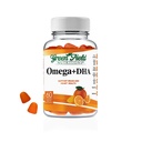 Nuklir Greenfield Halal Omega 3 Chewable Gummies dengan DHA untuk Dewasa - 60 Gummy Halal Vitamin, Supports Brain, Heart and Imune System - Vegan, Non-GMO Gyaten- Free Galatin-Free Halal Vitamin