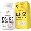Vitamin D3 K2 5000 MK7 100mcg, Calcium 210mg & Teeth Dukung 124; Vit D3 125mcg, Vitamin K2 MK7 100mcg, Calcium 210mg & BioPerine 124; 3rd- Party Tested, Non-GMO 124; 60 Capsules (2 Bulan Suply)