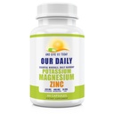 Suplemen Potasium Magnesium W Zinc - 90 Capsules 400MG Magnesium, 450MG Potasium, 50MG Zinc untuk Kesehatan Vaskular - Vegan Absorpsi Tinggi untuk Kram Kaki dan Tidur