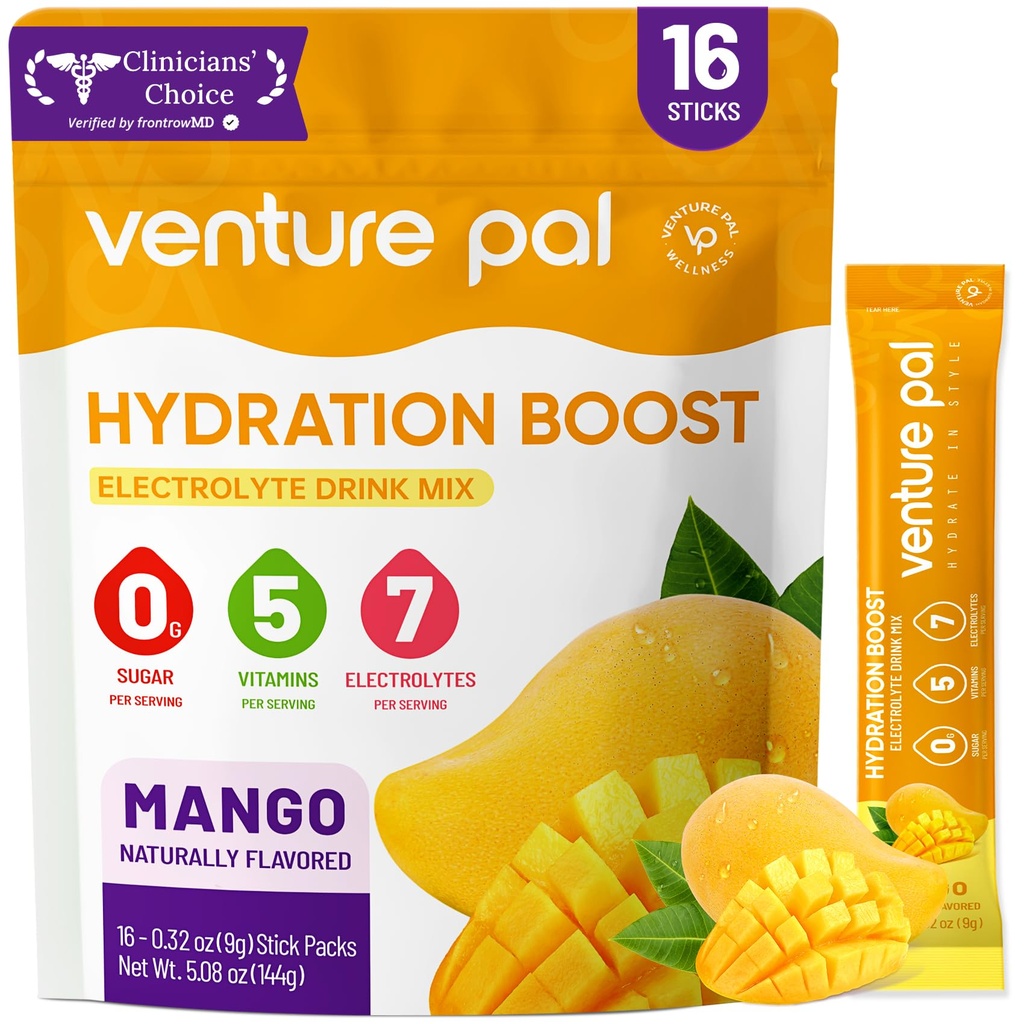 Venture Pal Sugar Free Beat Electrolyte Powder - Paket Hidration Harian IV