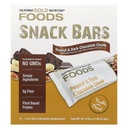 California Gold Nutrition Foods, Peanut & Dark Chocolate Chunk Bars dengan Dry Roast Almonds, Chicory Root Fiber, Pea Crisps dan Honey, 12 Bar, 1.4 oz (40 g) Masing-masing