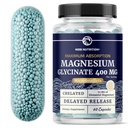 Magnesium Glycinate 400mg 124; High Absorestion Magnesium for Sleep, Calm, Muscle Relaxation, Heart, Bone & Nerve Dukungan untuk Perempuan & Pria & Pria 124; Lanjutan Microbeadlets 126; Didukung Mag Glycinate 124; 60 Ct.