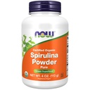 Sekarang Suplemen Makanan, Tersertifikat Organik, Bubuk Spirulina, Kaya di Beta-Carotene (Vitamin A) dan B-12 dengan alami terjadi GLA & Chlorofil, 4-Ounce