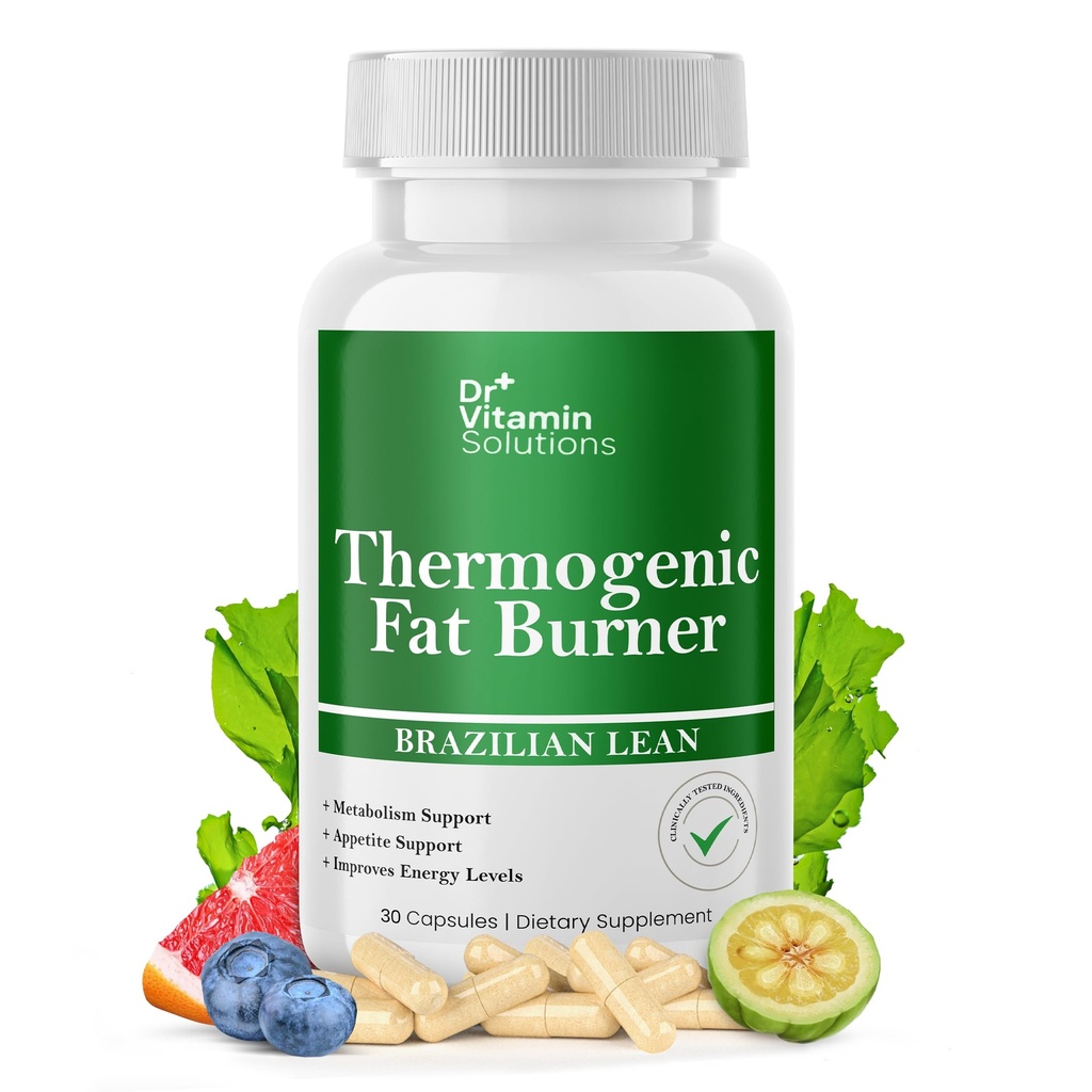 Thermogenic Fat Burner for Women and Men - Brazilian Lean Diet Pill: 124; Appetite Supressant & Metabolism Booster w / Green Tea, Garcinia, ACV 124; Belly Fat, Energy & Bloating Dukungan, Non- GMO, Dibuat di Amerika Serikat
