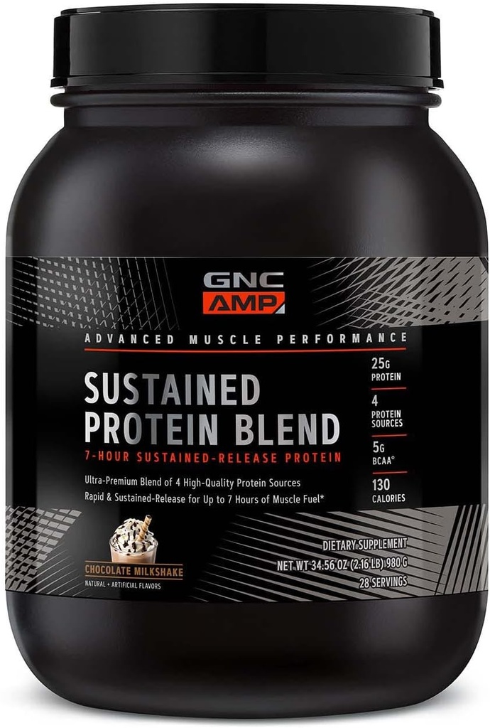 GNC AMP Protein Substaind Blend - Chocolate Milkshake (28 Hamba)