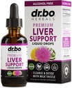 Liver Cleanse Detox & Repair Organic - Natural Liver Support Liquid Drops, Milk Thistle Dandelion, Chanca Piedra Extract, Artichoke - Kesehatan kandung sapi Formula Suplemen Liquid Drops 2oz