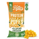 Lebih baik daripada Good Savory Keto Jalapeno Cheddar Protein Puffs 124; Gluten-Free -16g Protin, Low Sugar, Low Calorie, Diabetic FriendSnars 124; Low carb, Healthy Kids Snack 124; No Artificial Flavours (12- Pack)