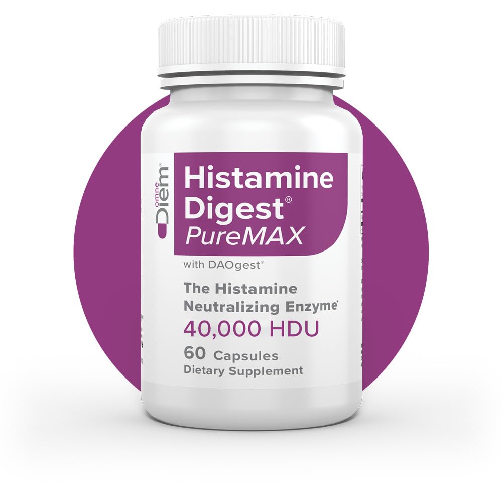 Omne Diem Histamine Digest PureMAX dengan DAO 60 Capsules 2 Pack