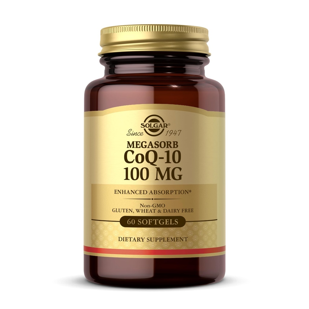 Solgar, Megasball Coq-10 100 Mg, 60 Softgels