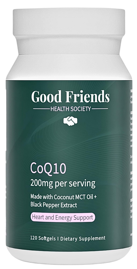 Ubiquinol CoQ10 200mg - Ledakan Tinggi dengan Ekstrak Pepper Hitam & Koconut MCT Oil - 120 Softgels, Diuji, Tidak Ada Minyak Benih, Non-GMO - Jantung dan Energi Dukungan