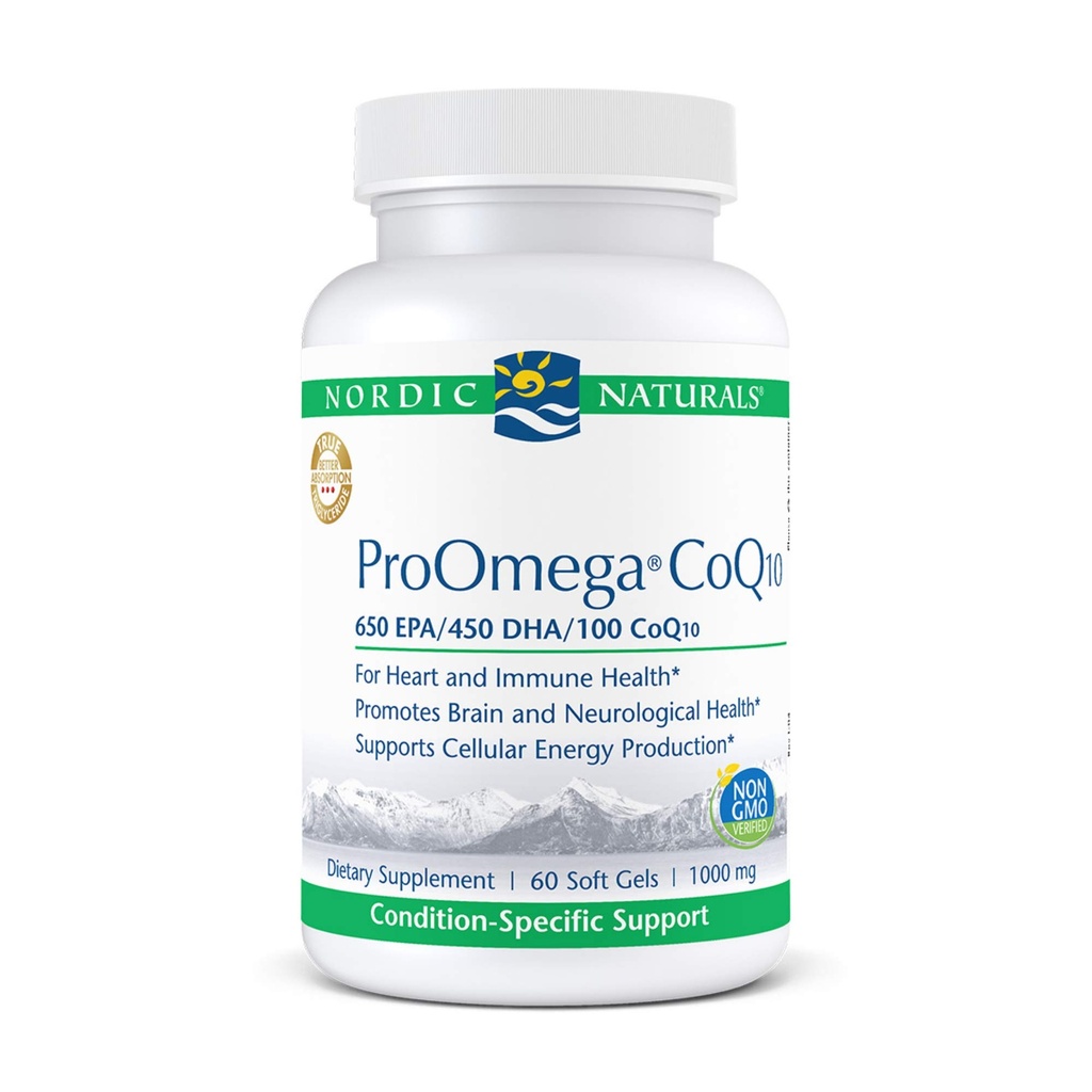 ProOmega CoQ10 100mg 60 Softgels