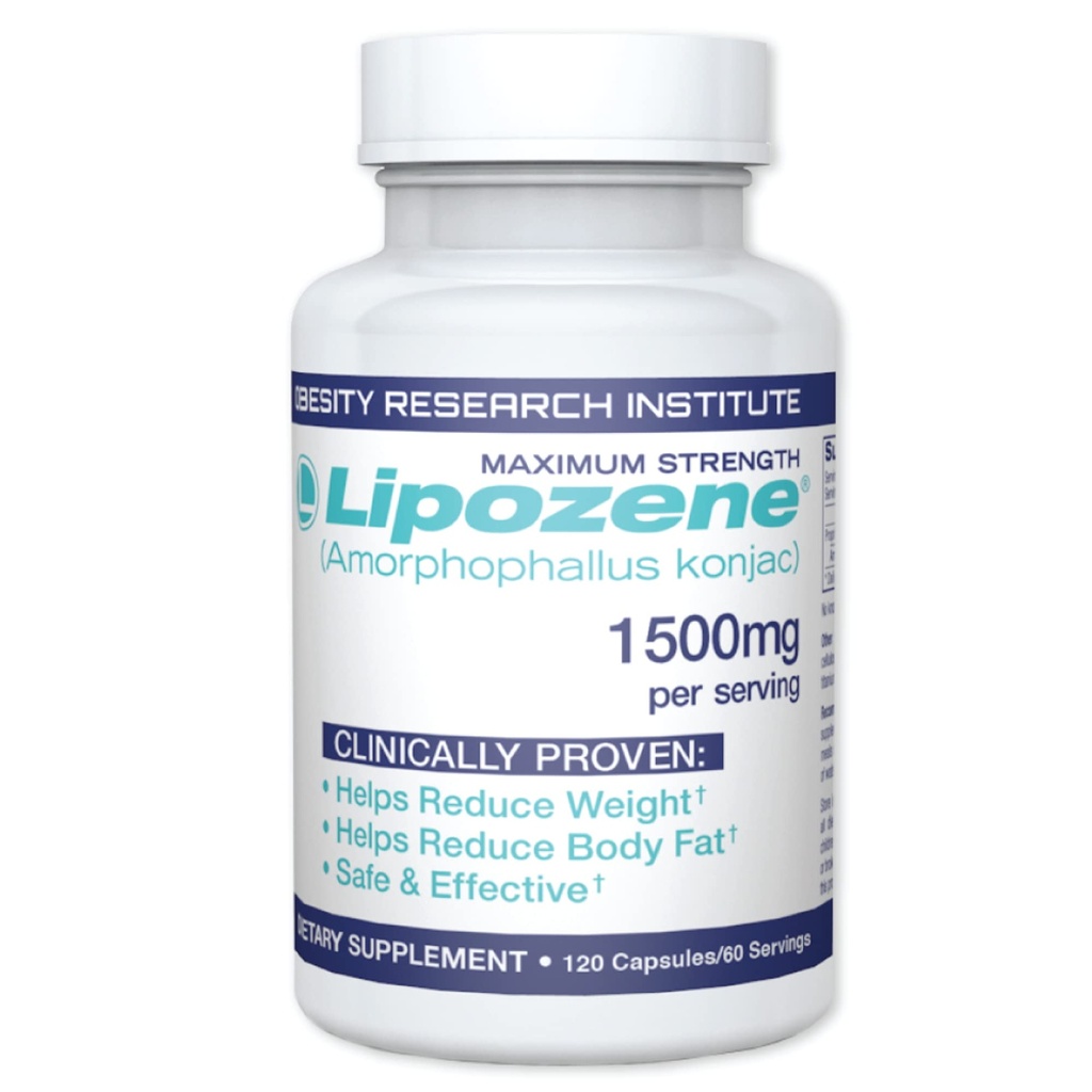 Lipozene MEGA Bottle - 120 Capsules, Making it Our Largest Ukuran Tersedia - Appetit Supressant