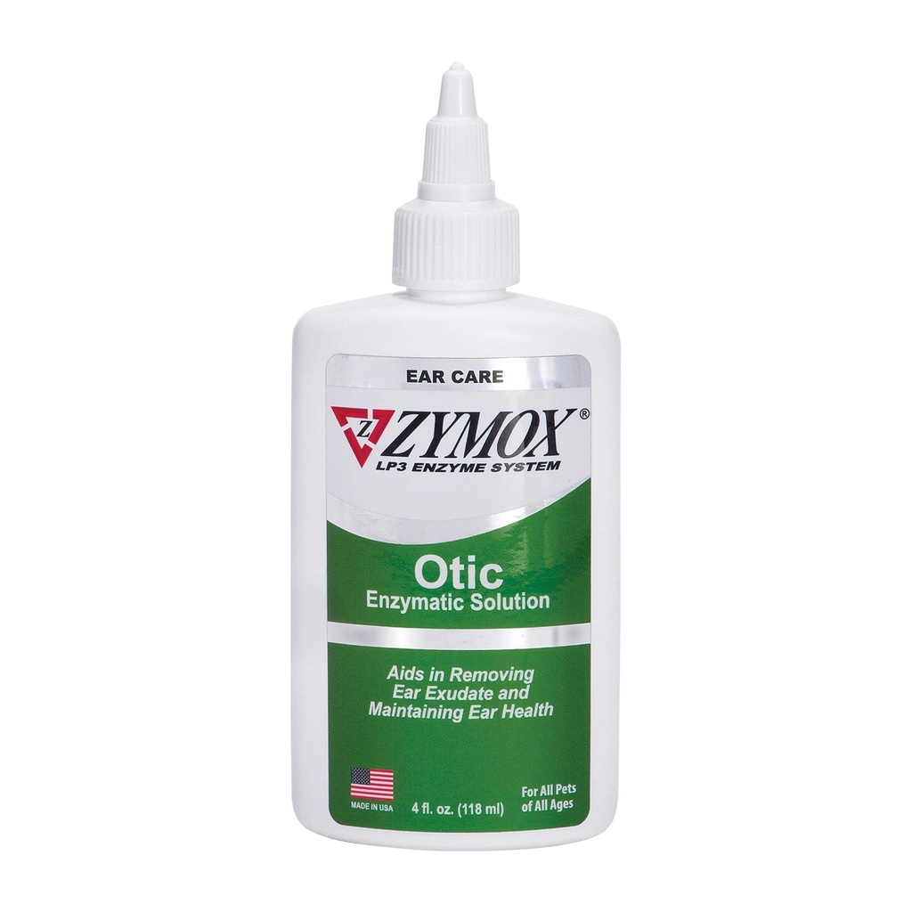 Pet King Brands Zymox Otic Solusi Enzymatic untuk Anjing dan Kucing untuk Infeksi Telinga Soothe Tanpa Hydrocortisone untuk Itch Relief, 4oz