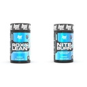 BPI Olahraga RoxyLean Extreme Fat Burner & Nite Burn Night Time Fat Burner & Sleep Dupport, 60Count & 30 Servis