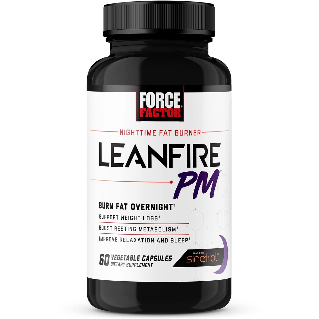 Angkatan Factor LeanFire Weight Loss Bundle dengan NextGen SLIMVANCE Thermogenic Fat Burner 60 Capsules dan Overnight Fat Burner 60 Capsules