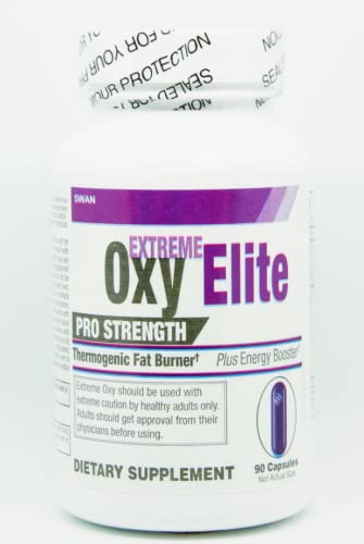 Swan Extreme OxyElite Pro Kekuatan Thermogenic Fat Burners, 90 Cacah (Paket 1)