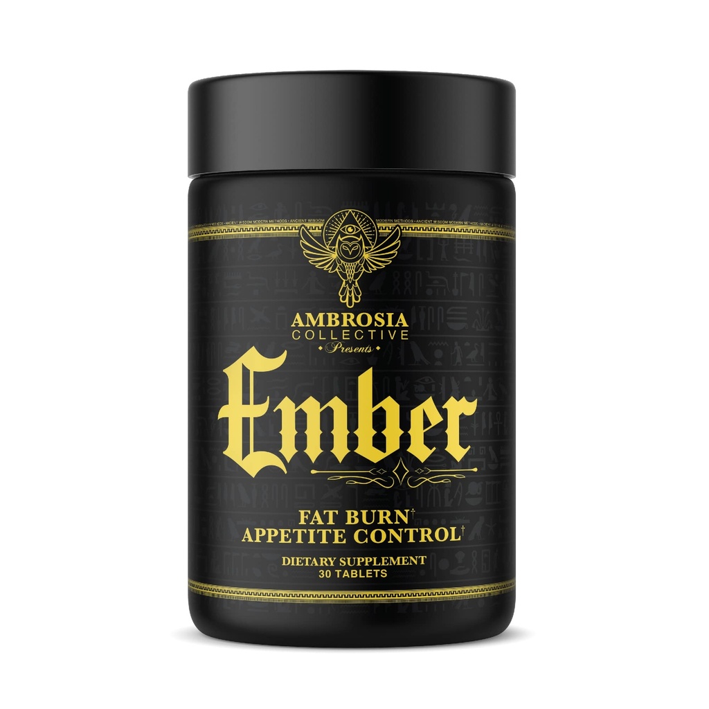 Ambria Ember Thermogenic Fat Burner Capsules 124r; Appetite Dukungan untuk Pria dan Wanita: 124; CapsiMax, Afrika Mangga & CoQ10; Berat Wingers 124; 60 Capsules (30 Hari Supply)