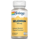 Solaray Selenium 100 mcg, Healthy Immune System, Thyroid Fungsi dan Antioksidant Dukungan, Vegan, Lab Verified, 60- Day Dijamin, 100 hamba, 100 Vexaps