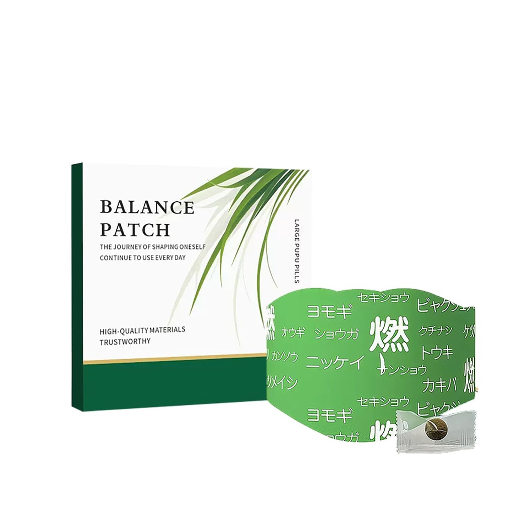 Herbal Patch Balance - Plant Herbal Navel Patches for Menstrual Cramp Relief, Help Reduced Bloating Apparces, Promotes Abdominal Comfort Non-Irrating Design 1 Boxes 5 Piece