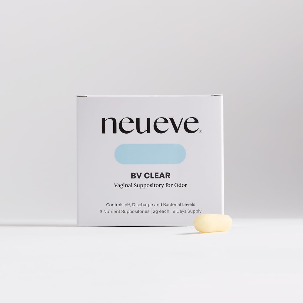 NeuEve BV Clear untuk < 45 £124; untuk Vaginal Odor dan Bacteria Vaginosis Relief Alag4; pH-Balancing dan Deals dengan Gargarnerella Vaginalis dan Recurrent BV