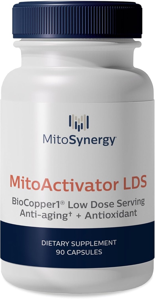 MitoActivator BioCopper1 Cu1 (Cunermuspers) LDS - LDS - Dose Rendah Serving 0.1mg Kopper Bioavable - Tick Imune Dukungan bagi Pengguna Sensitive untuk meminimalkan Reaksi Herxheimer