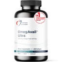 Design for Health Omegavail Ultra TG Fish Oil 1200 mg - Triglyceride Form Omega 3 Oil Suplement with DHA / EPA - No Fishy Aftertaste (240 Softgels)