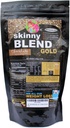 Skinny Blend Gold - Chocolate Protein Shake for Women - Low Sugar, Low Carb - Supports Metabolisme dan Energi - 15 Servis