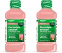 Adviously Care Electrolite Solution with Prevital, Strawberry Lemonade, Hydration Drink, Replenish Electrolite, Fluid & Zinc, 33.8 Fl Oz (Pack of 2)