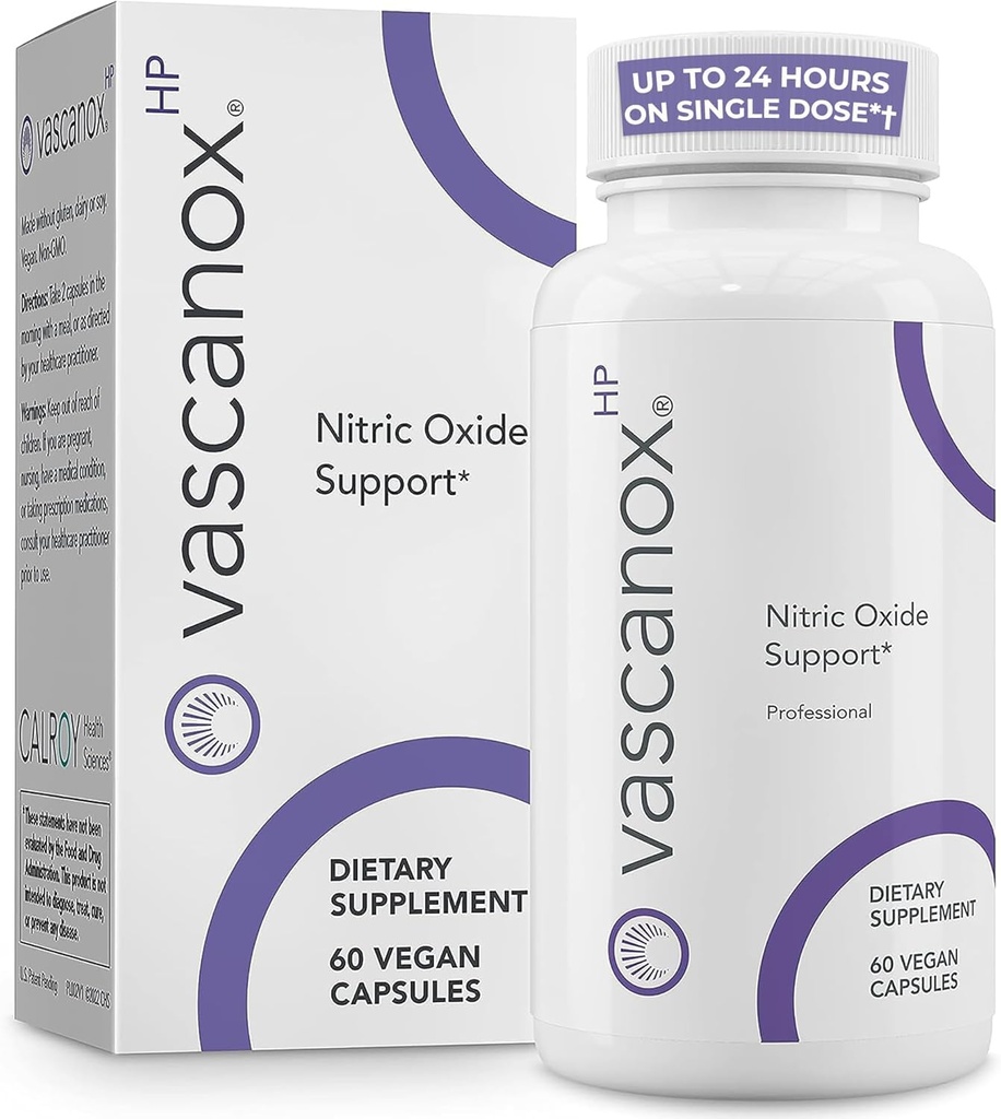 Vascanox HP - Next Generation Nitric Oxide Dukungan - Sampai 24 Jam pada Dosis Single * +