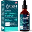 Dukungan E2H Advanced Intestinal - Non-GMO, Vegan - 2 Fl Oz