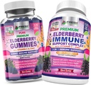 KEPALA FRESH Elderberry Gummies dan Elderberry Immune Duplex Dukungan