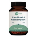 LivTone - Hati Care, Dukungan Pendukung Hati untuk Perempuan & Pria dengan Amla, Andrographis & Picrorhiza, Pil dengan Organ Herbs untuk Detox Alami - 90 Capsules (1 Count)