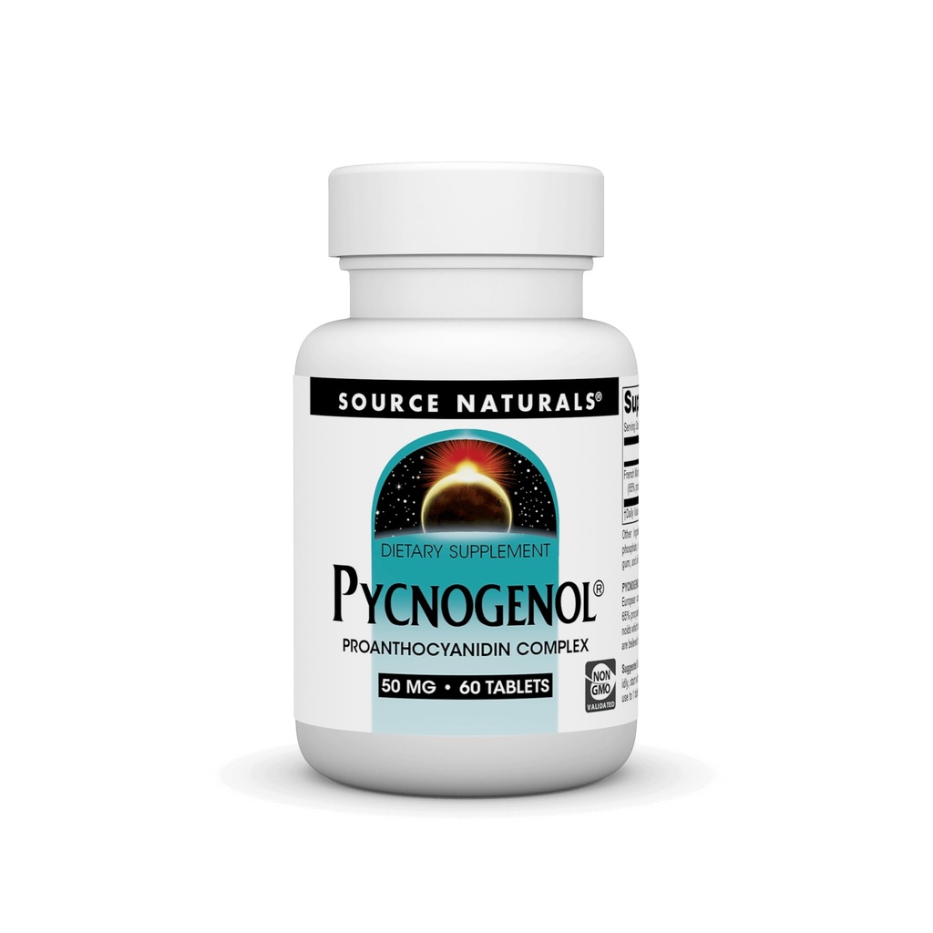 Sumber Pycnogenol 50 mg Proanthocyanidin Kompleks - 60 tablet