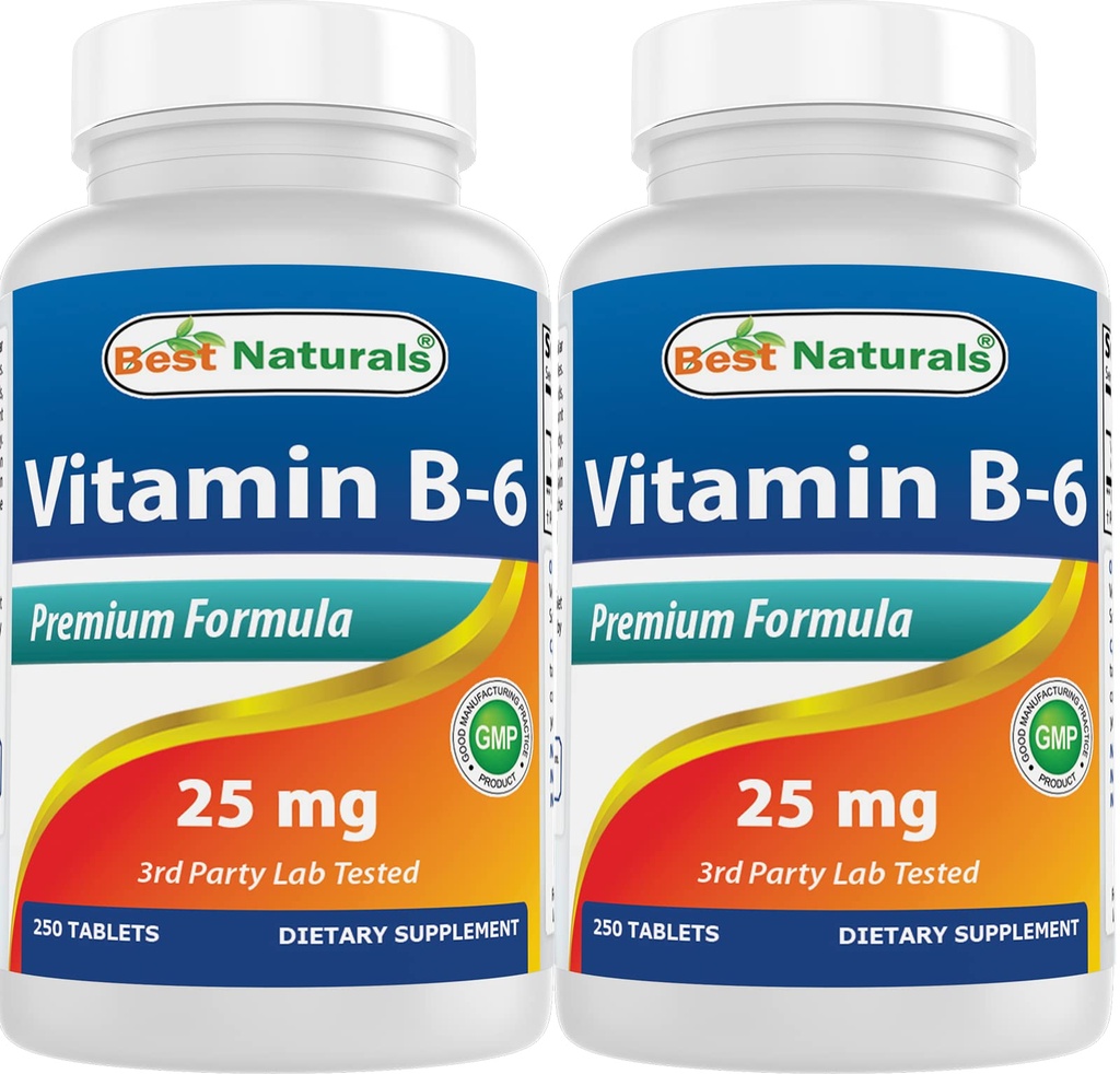 Terbaik Vitamin B6 25mg 250 Tablet (250 Cacah 2))