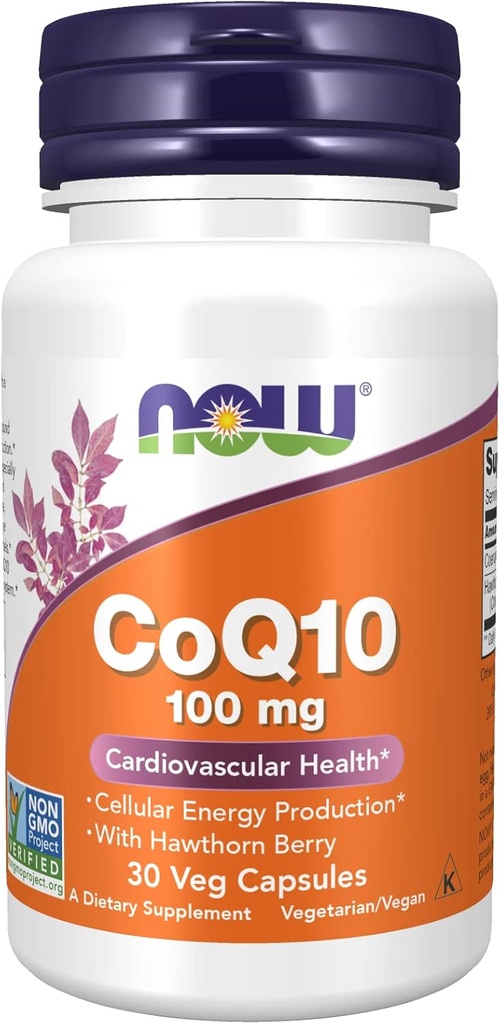 Sekarang Foods CoQ10 100mg, 30 caps (Multi- Pack)