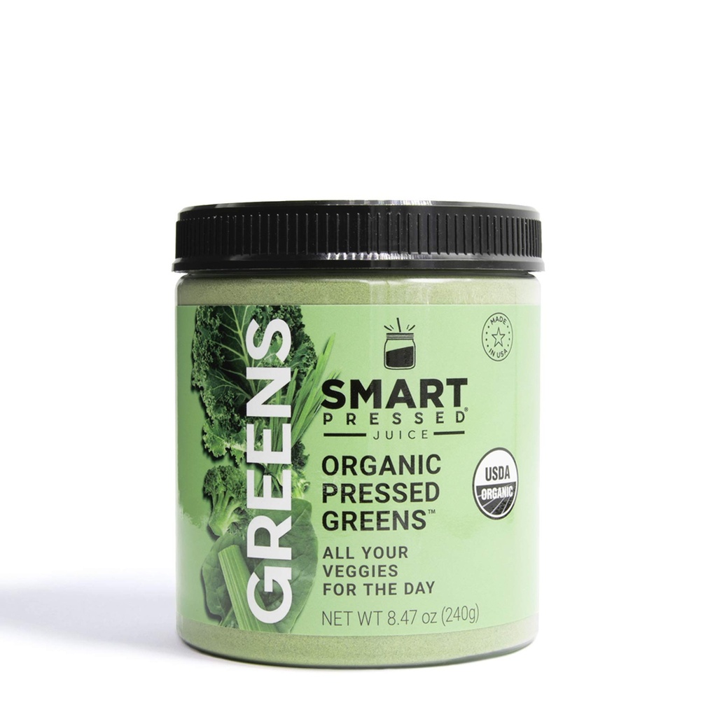 SMART Pressed Organic Greens Superfood Popper: 124. Cold- Greens Daily Organic Greens for Women & Men & Men 14; Vegan Green Powder Superfood Organic 124; Green Superfood Pounder (30 Servis)