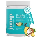 JUNP Electrolytes Powder No Sugar No Carbs - Pina Colada Coconut Pineapple Keto Electrolite Drink Mix - Potocuum & Salt Hydration Powder Electrolytes - Zero Calorie Sugar Free Electrolyte Powder 90ct