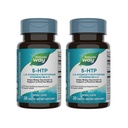 Nature's Way 5-HTP L-5-Hydroxytryptophan Vitamin B6 + Vitamin C + Griffonia Bean Extract 30 Count (Pack of 2)